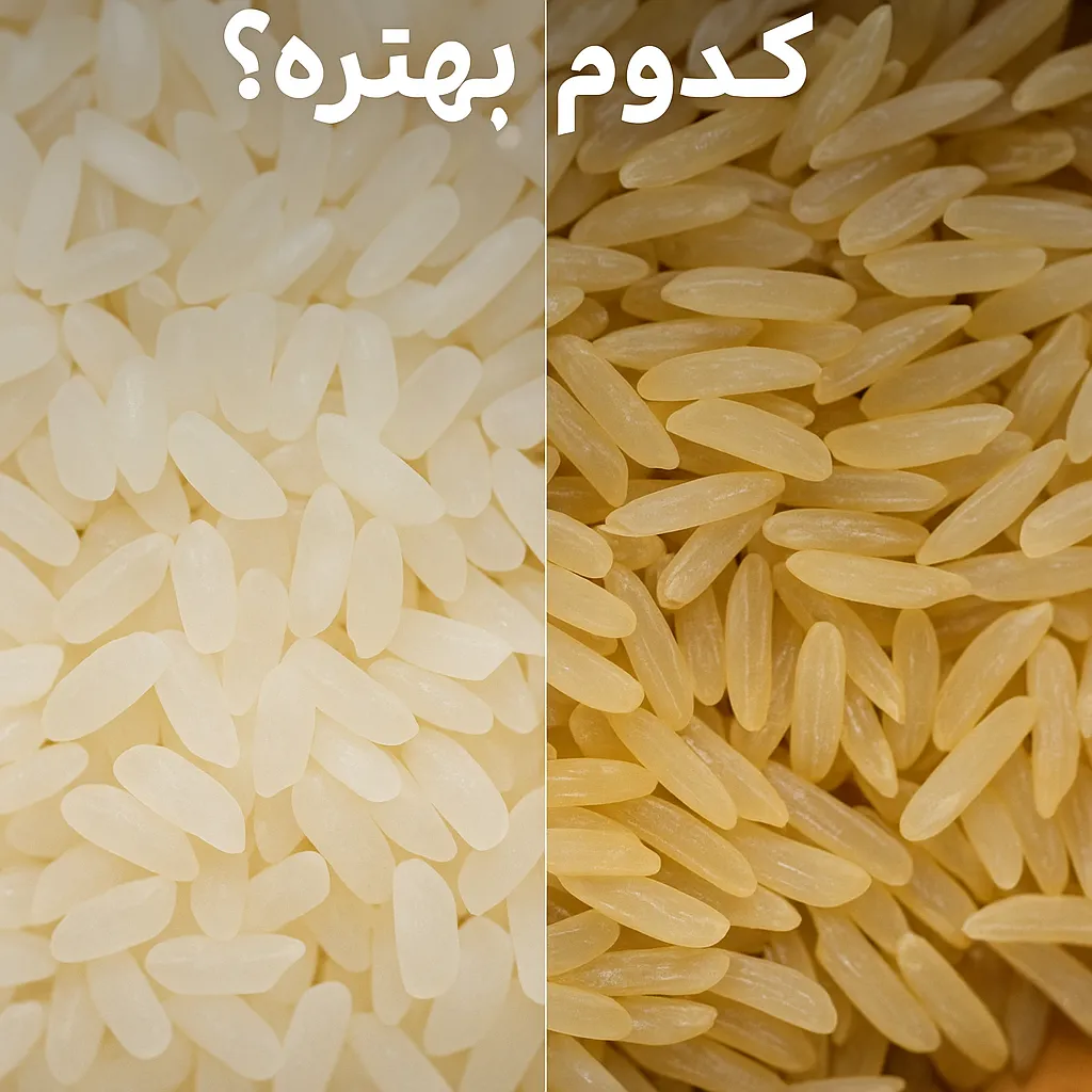 برنج تازه یا کهنه؟ تفاوت در ظاهر دانه برنج