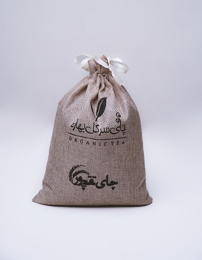 بسته‌بندی کنفی چای سرگل لاهیجان برند تقی‌پور با طراحی طبیعی و ارگانیک